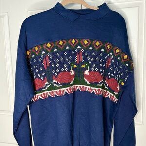 blue mallard knit crewneck!